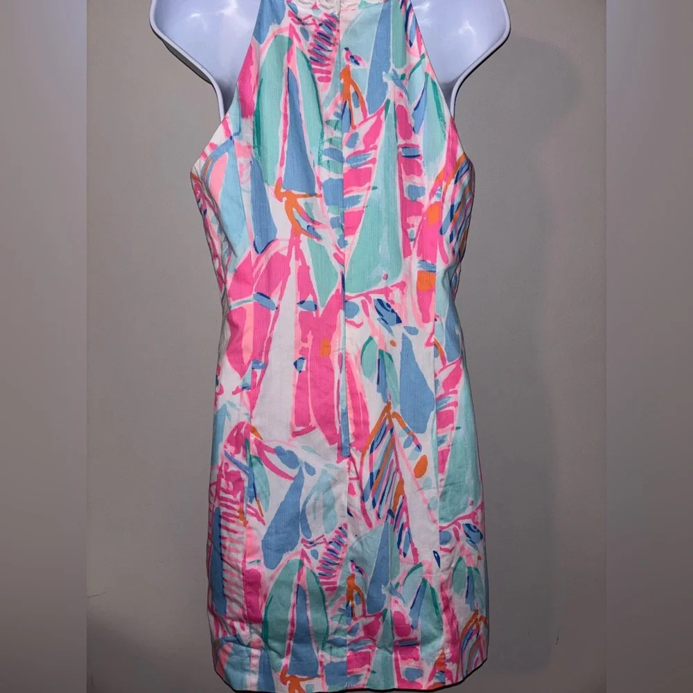 Lilly Pulitzer Pink and Blue Swim Cover-Up - Picture 2 of 5